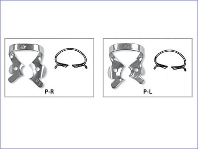 Clamps molares para niños Fit Rubberdam