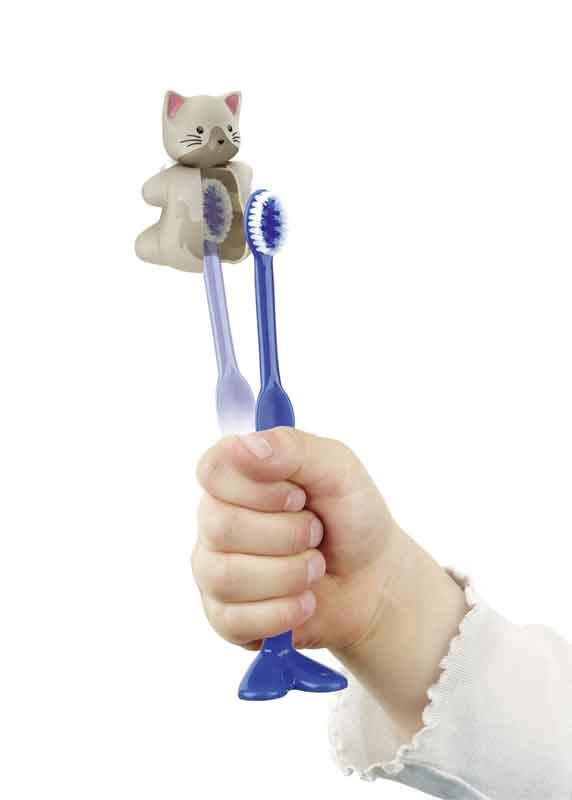 Funny Animal soporte cepillo dental pared