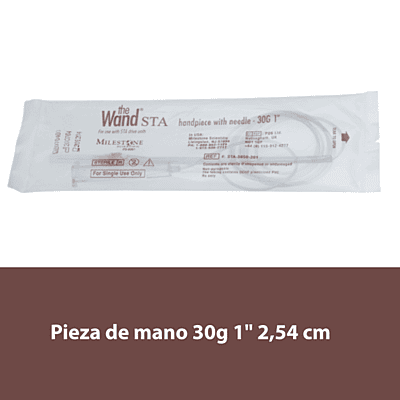 Pieza de mano The Wand STA 30G, 1" - Agujas Marrón