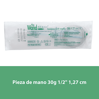 Pieza de mano The Wand STA 30G, 1/2" - Agujas Verdes