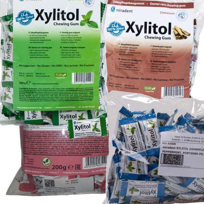 Bolsa chicles con xilitol - 100 und