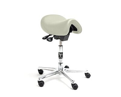 Taburete dental Bambach estándar - Cream Piel