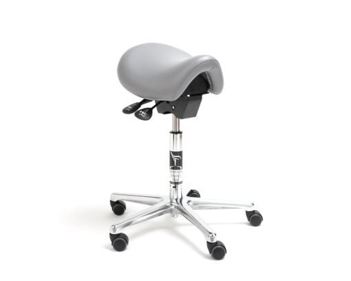 Taburete dental recortado - Grey Vinilo Taburete dental recortado - Grey Vinilo