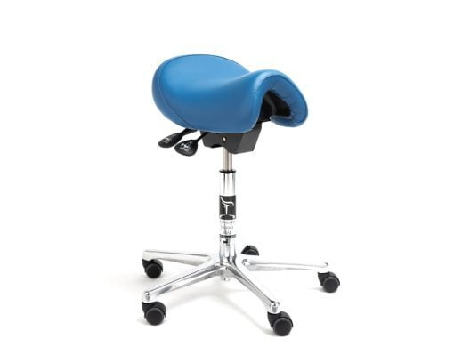 Taburete dental Bambach estándar - Kingfisher Piel