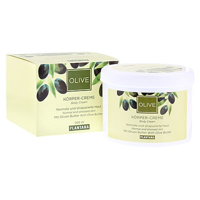 Crema hidratante con ingredientes naturales Plantana OLIVE