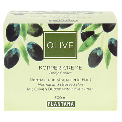 Crema hidratante con ingredientes naturales Plantana OLIVE