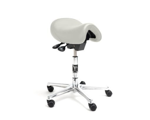 Taburete dental Bambach estándar - Silver Pearl Vinilo Taburete dental Bambach estándar - Silver Pearl Vinilo