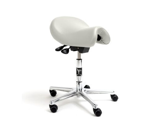 Taburete dental Bambach grande - Silver Pearl Vinilo Taburete dental Bambach grande - Silver Pearl Vinilo